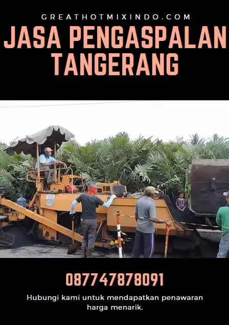 jasa pengaspalan tangerang