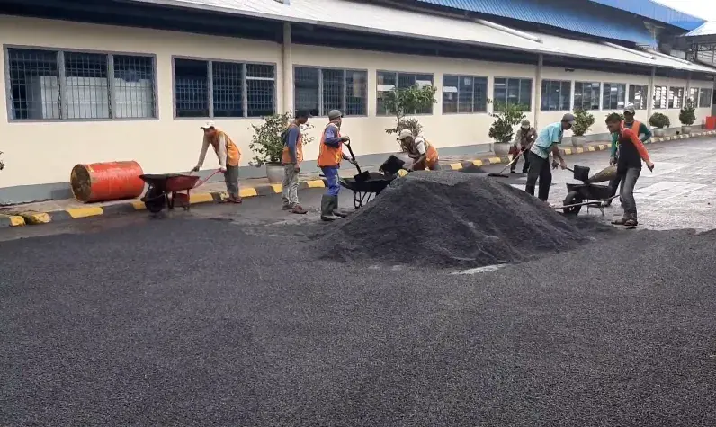biaya pengaspalan hotmix jagakarsa