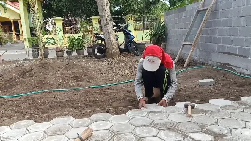 biaya pasang paving depok