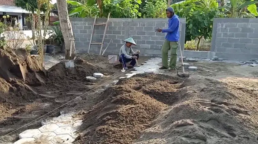 jasa pasang paving depok