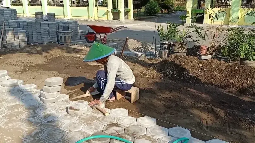 jasa pasang paving solo