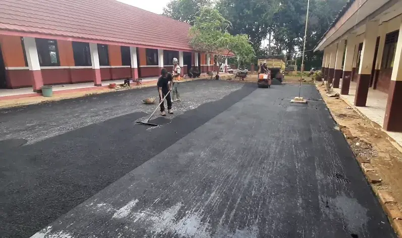 jasa aspal hotmix pesanggrahan