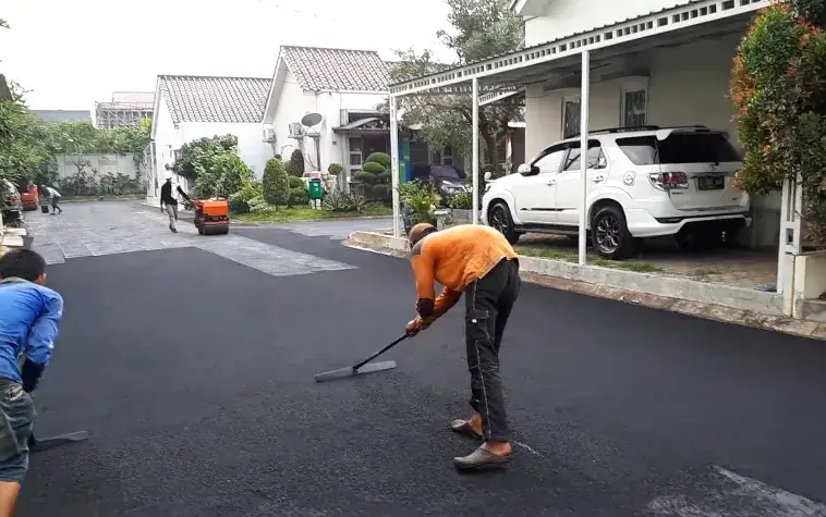 kontraktor jalan aspal hotmix kebayoran lama