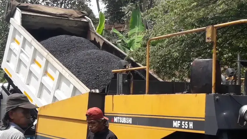 kontraktor aspal hotmix kelapa gading