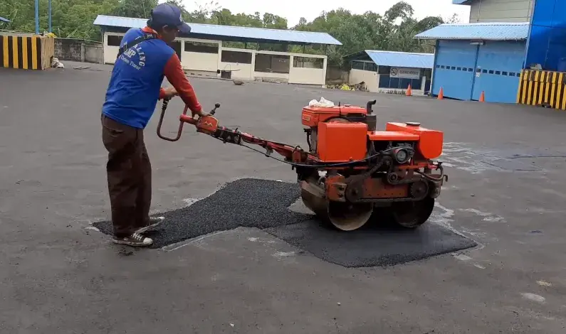 kontraktor aspal jalan menteng