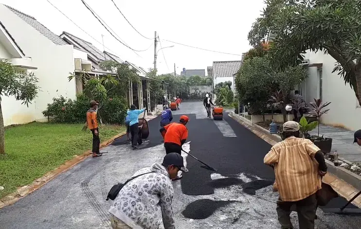 kontraktor aspal hotmix setiabudi